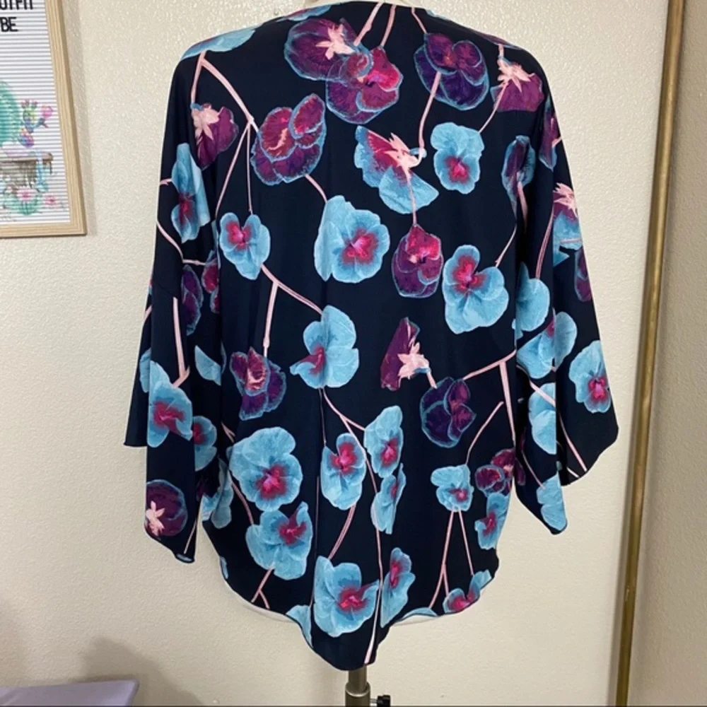 1. State Floral Kimono Jacket Sz‎ XS